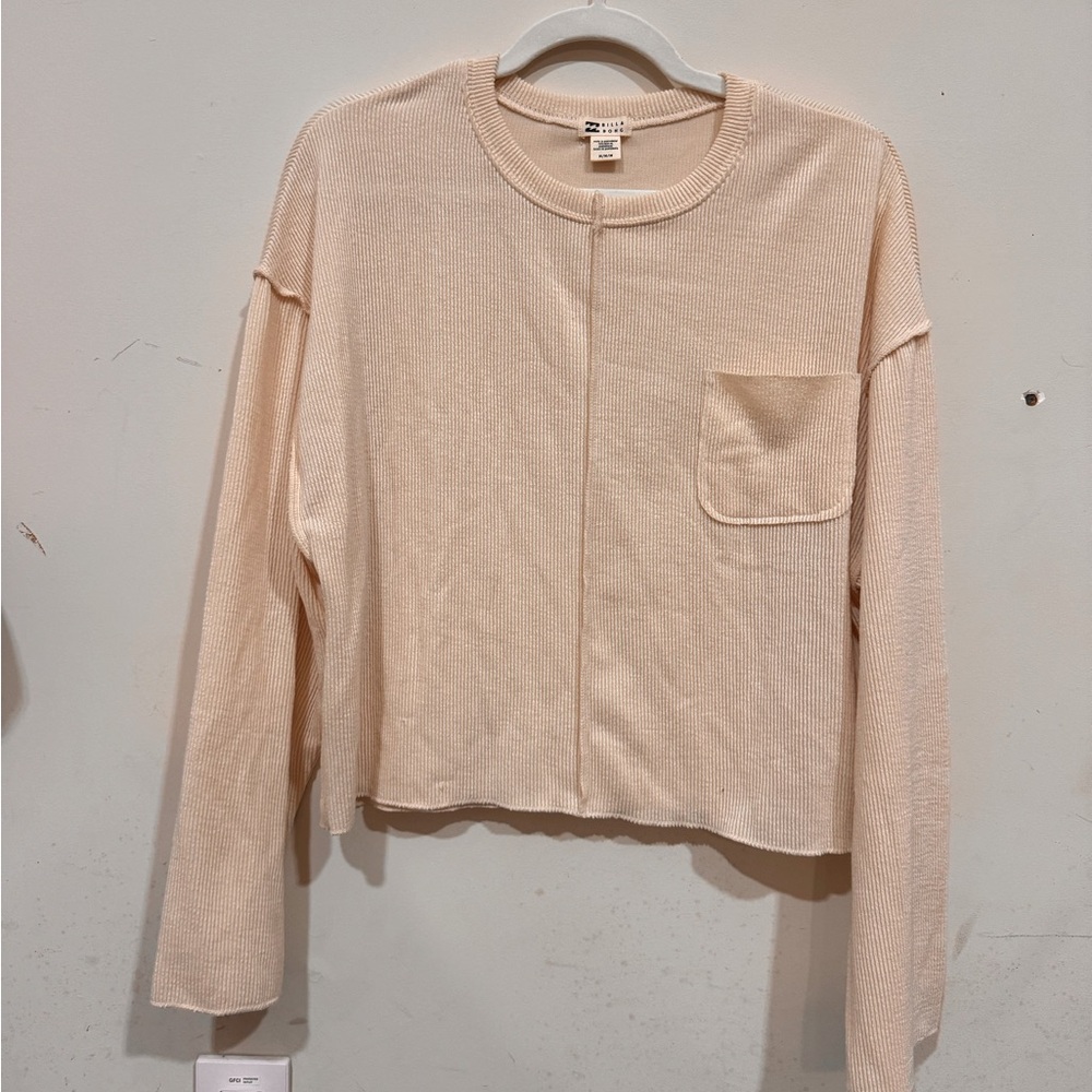 NWOT long sleeve crop top